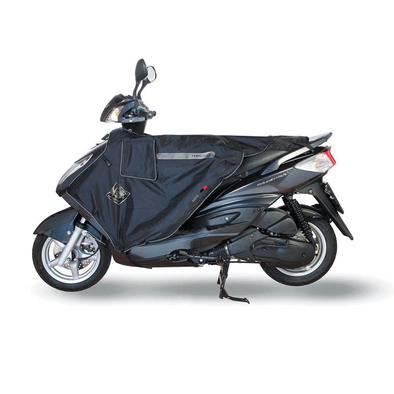 Coprigambe Termoscud R068X, un coprigambe impermeabile e termico. Utilizzato su scooter. Di TUCANO URBANO.