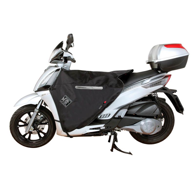 Coprigambe Termoscud R083X, un coprigambe impermeabile e termico. Utilizzato su scooter. Di Tucano Urbano.