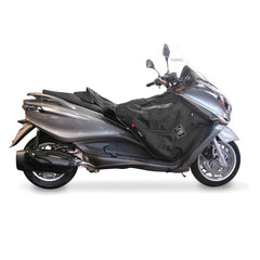 Coprigambe Termoscud R096X, un coprigambe impermeabile e termico. Su scooter. Di Tucano Urbano.