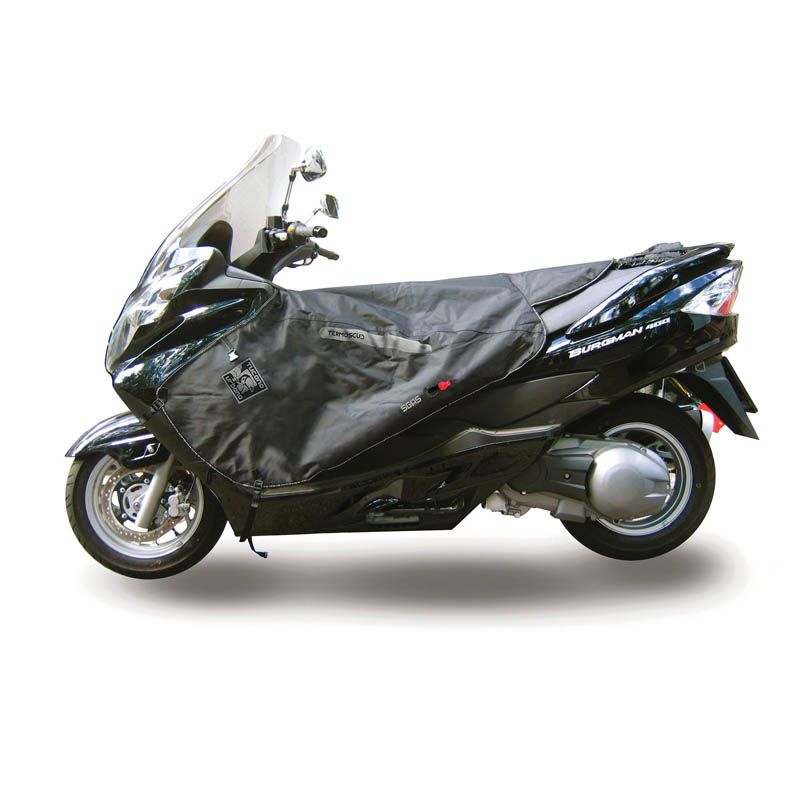 Coprigambe Termoscud R159X, un coprigambe impermeabile e termico. Utilizzato su scooter. Di Tucano Urbano.