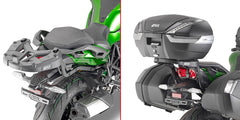Attacco Posteriore Bauletto Monorack Givi 4123FZ per Kawasaki Ninja H2 SX 2018-2026