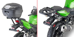 Attacco Posteriore Monorack Givi 4129FZ per Kawasaki Z400 e Ninja 400 2018-2022