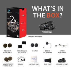 Sistema di comunicazione Bluetooth Cardo Freecom 2X FRC2X003