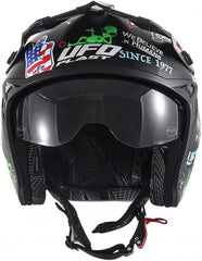 Casco Jet Moto Cross UFO Sheratan HE13002U