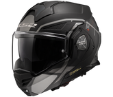 LS2 FF901 Advant X Casco Moto Reversibile – Metryk Titanio Opaco