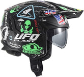 Casco Cross Jet Sheratan - Graphic UFO HE13002U