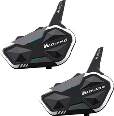 Doppio Interfono Bluetooth Midland R1 Mesh