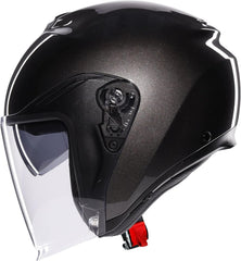 Casco Moto Jet IRIDES AGV E2206 Mono Matt Black