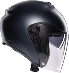 Casco Moto Jet IRIDES AGV E2206 Mono Matt Black