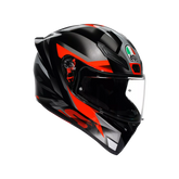 Casco Moto Integrale AGV K1 S Fastlap Black/Grey/Red
