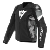 Avro 5 Perf. Leather Jacket - Giacca da moto in pelle traforata con inserti elasticizzati S1 e Microelastic 2 - Uomo