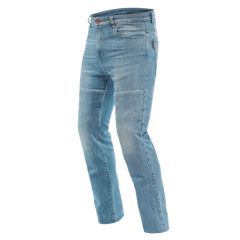 Denim Stone Slim - Denim moto slim fit in denim elasticizzato con pro - Uomo