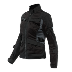 Giacca Moto Estiva Adventure Touring Donna Dainese Desert Lady Tex Nero Ebony