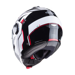 Casco Modulare CABERG Duke Evo Move - Black/White/Red