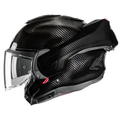 Casco Modulare HJC F100 CARBON Nero in Fibra di Carbonio