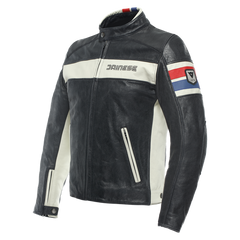 Giubbotto Moto in Pelle Traforata Dainese HF D1