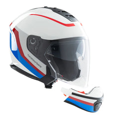 Casco Moto Modulare Tucano Urbano HYPERLINK Speed Bianco Blu Rosso