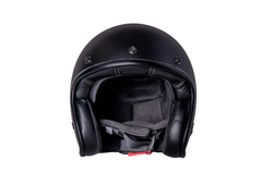 Casco Jet Moto Baruffaldi Roadside Nero Opaco