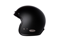 Casco Jet Moto Baruffaldi Roadside Nero Opaco
