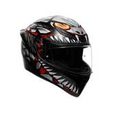 Casco Moto Integrale AGV K1 S Lyzard Matt Black/Grey/Red