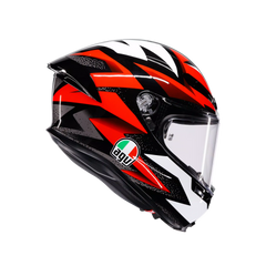 Casco Moto Integrale AGV K6 S Braven Black/Red/White