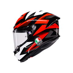 Casco Moto Integrale AGV K6 S Braven Black/Red/White
