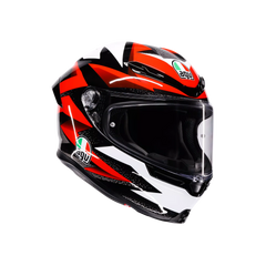 Casco Moto Integrale AGV K6 S Braven Black/Red/White