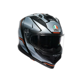 Casco Moto Integrale AGV K7 MPLK Jaeger Black/Silver