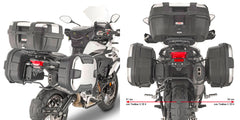 Portavaligie Laterale Monokey Givi PL8711 per Benelli TRK 502 X