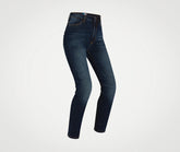Jeans Moto Slim Donna SARA Blue con Twaron