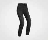 Jeans Moto Slim Fit Vita Alta Donna PMJ Sara
