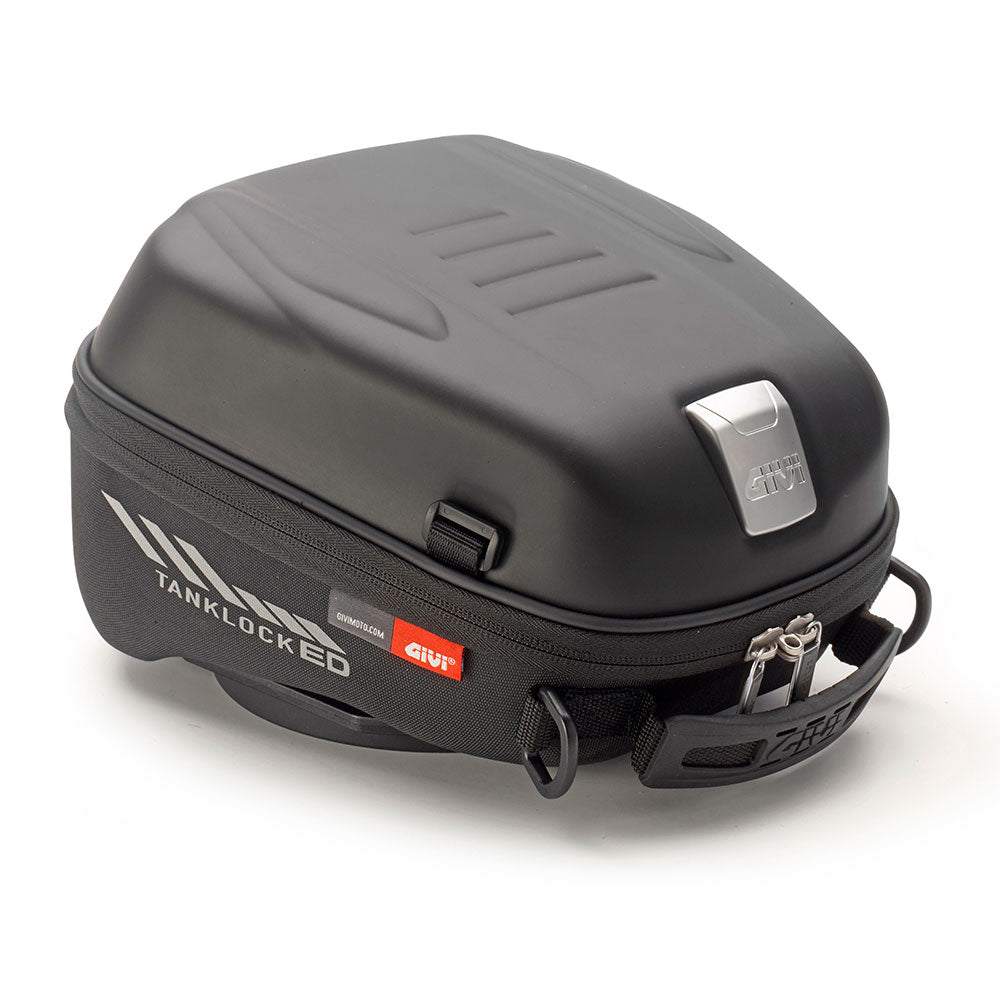 Borsa Givi ST605B, una borsa Tanklocked da 5 litri. Include porta smartphone waterproof.