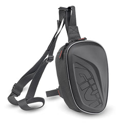 Borsello da gamba Givi SPORT-T ST608B, 3 litri, nero. Design resistente e pratico.