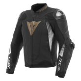 Super Speed 4 - Giacca da moto Dainese in pelle traforata con inserti elasticizzati - Uomo