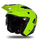 Casco UFO Sheratan Jet HE183 Yellow/Black