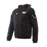 Felpa Moto Urban con Protezioni Dainese VR46 Daemon-X Hoodie Full Zip