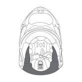 Inserti guanciali AGV Guanciali Sportmodular - Trueriders Stock