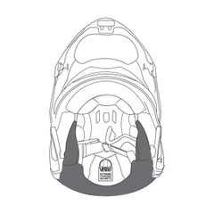 Inserti guanciali AGV Guanciali Sportmodular - Trueriders Stock