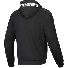 Felpa Moto Alpinestars Chrome V2 Sport Nero Bianco