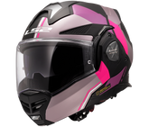 LS2 FF901 Advant X Casco Moto Reversibile – Ultra Grigio Viola Opaco