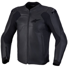 Giacca Moto Pelle Alpinestars Caliber V2 Nero