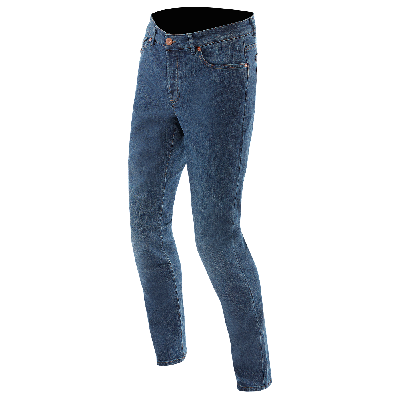 5-POCKET DENIM REGULAR PANTS
