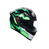 Casco Moto Integrale AGV K1 S KRIPTON BLACK/GREEN