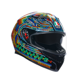 Casco Moto Integrale K3 E2206 modello Rossi - Unisex