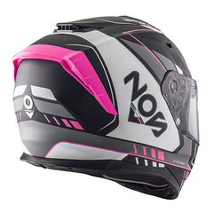 Casco Moto Integrale Nos NS-10 - Mig Violet