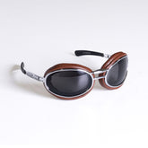 Occhiali Moto Vintage Baruffaldi Sfericum Pad Chocolate