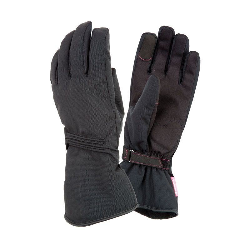 Guanto CE femminile invernale, dorso in nylon HD, palmo elasticizzato, 100% impermeabile e traspirante, compatibile touch screen