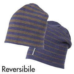 Cappello reversibile, con doppio stile d'uso: oversize o con risvolto