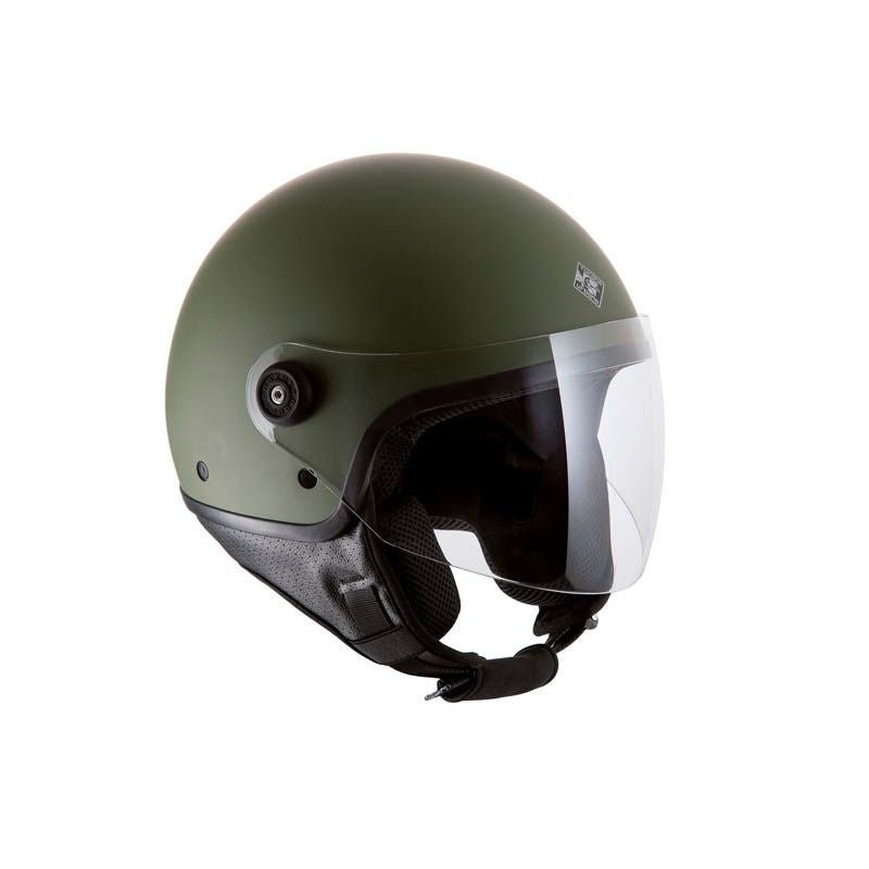 Casco demi-jet in policarbonato