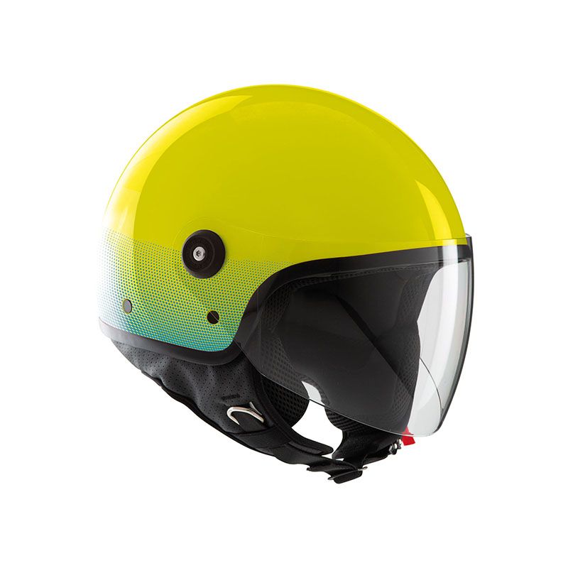 Casco demi-jet in policarbonato